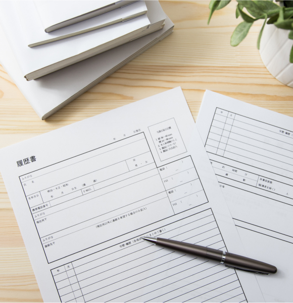 面接ではないので履歴書なし!